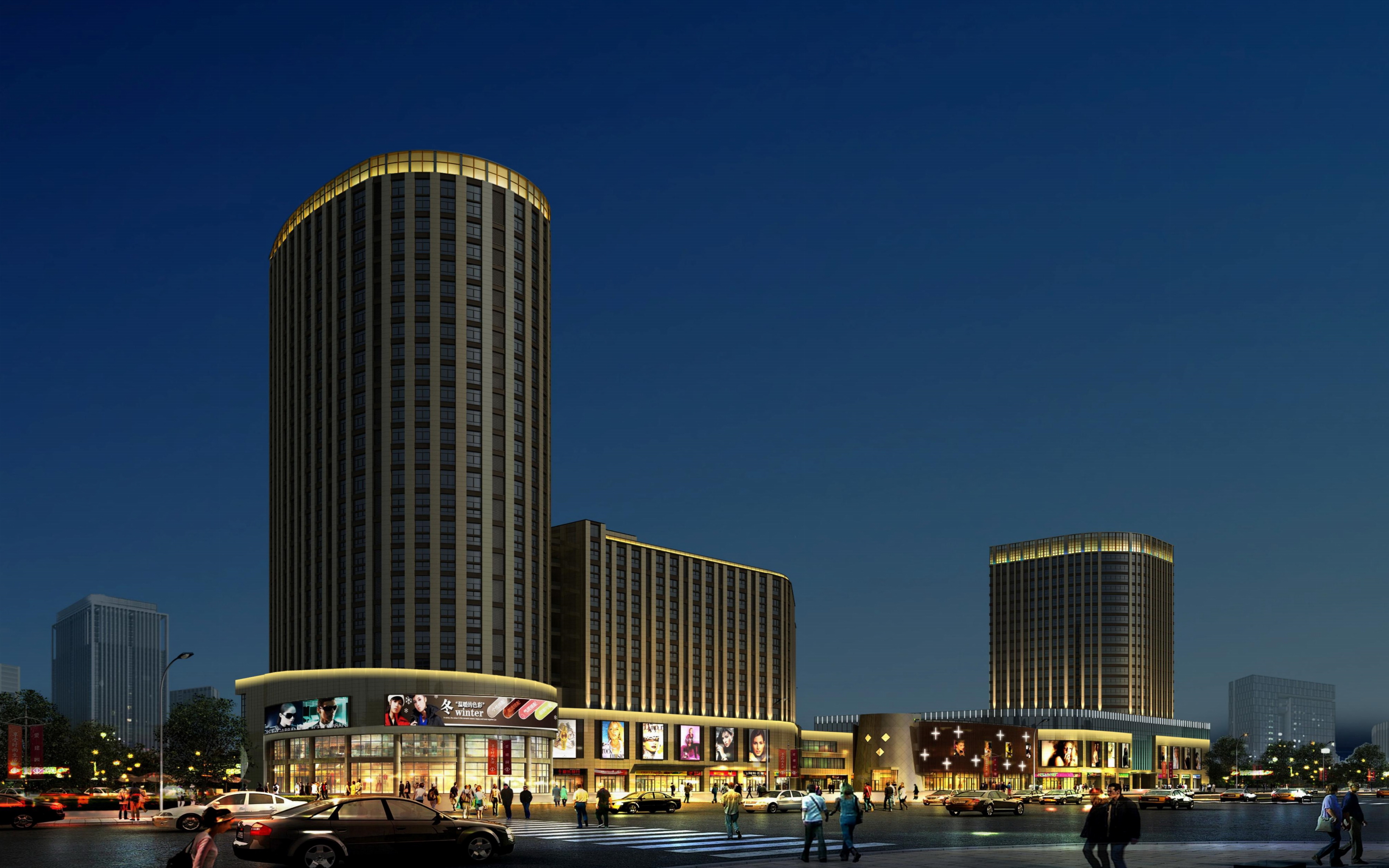 杭州下沙晓城天地商业中心项目 - 浙江华匡光电科技有限公司