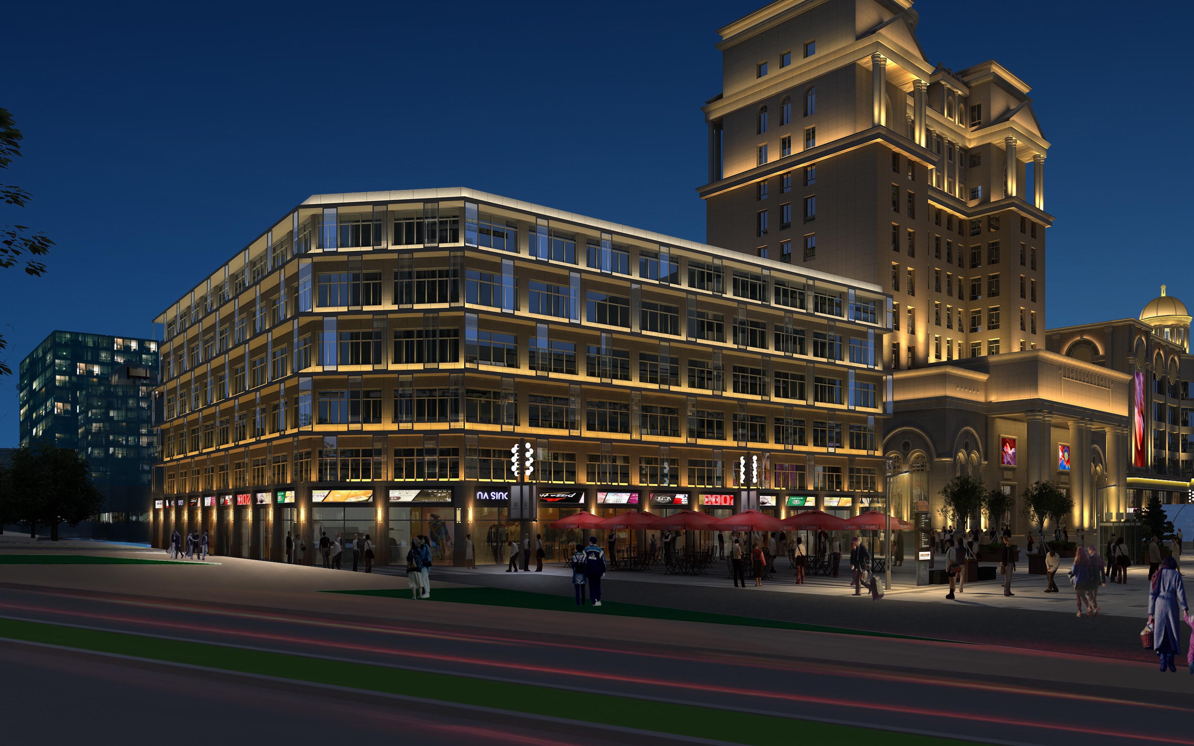 安庆市人民路商业步行街项目